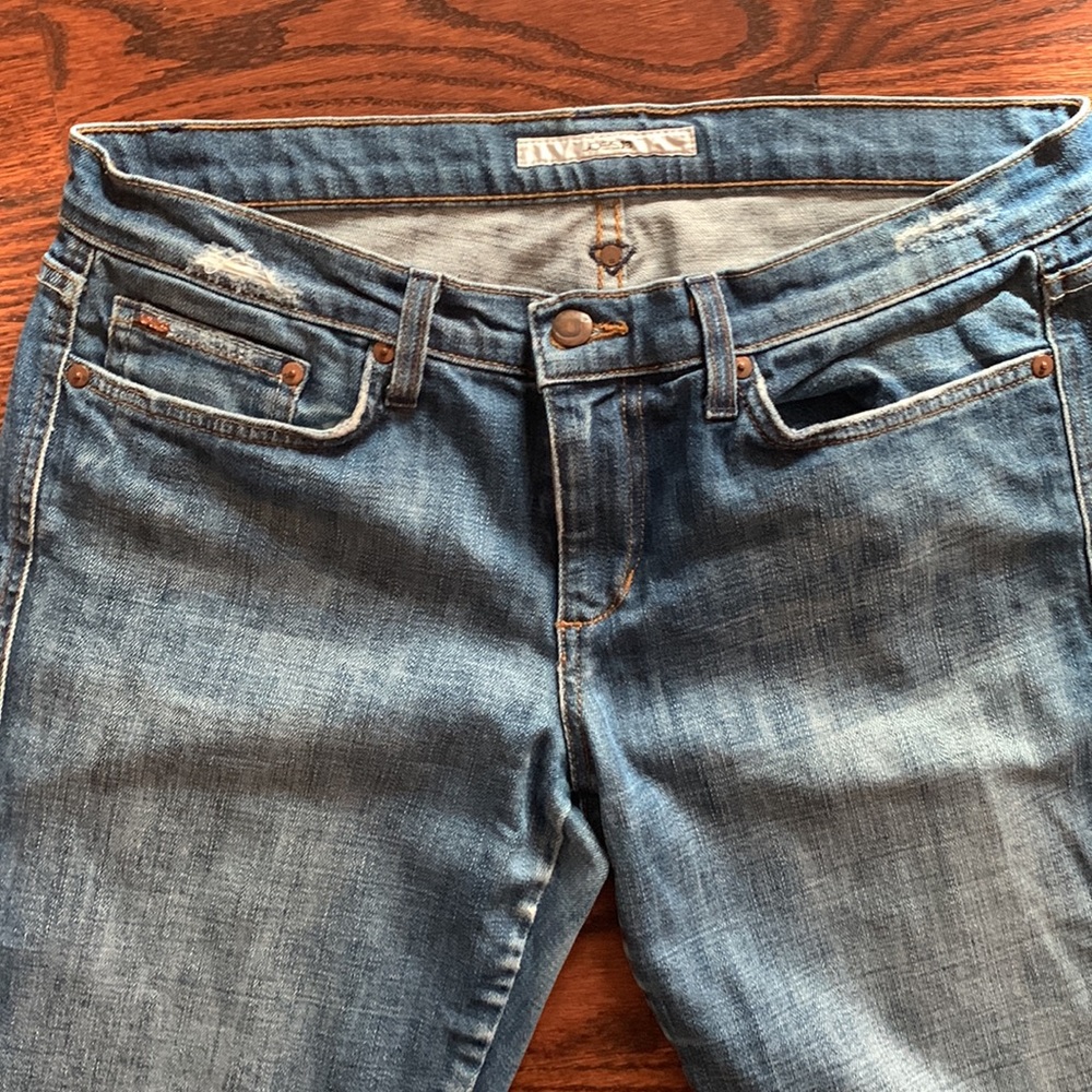 JOES 5-POCKET JEANS ROCKER FIT SIZE 32 MILES WASH ZIPPER FLY 98% COTTON 2% LYCRA - Picture 6 of 10